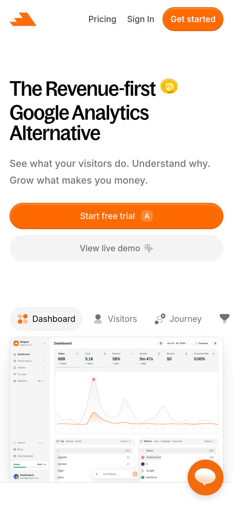 Homepage / Lander