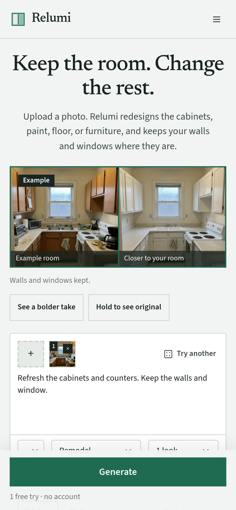 Homepage / Lander