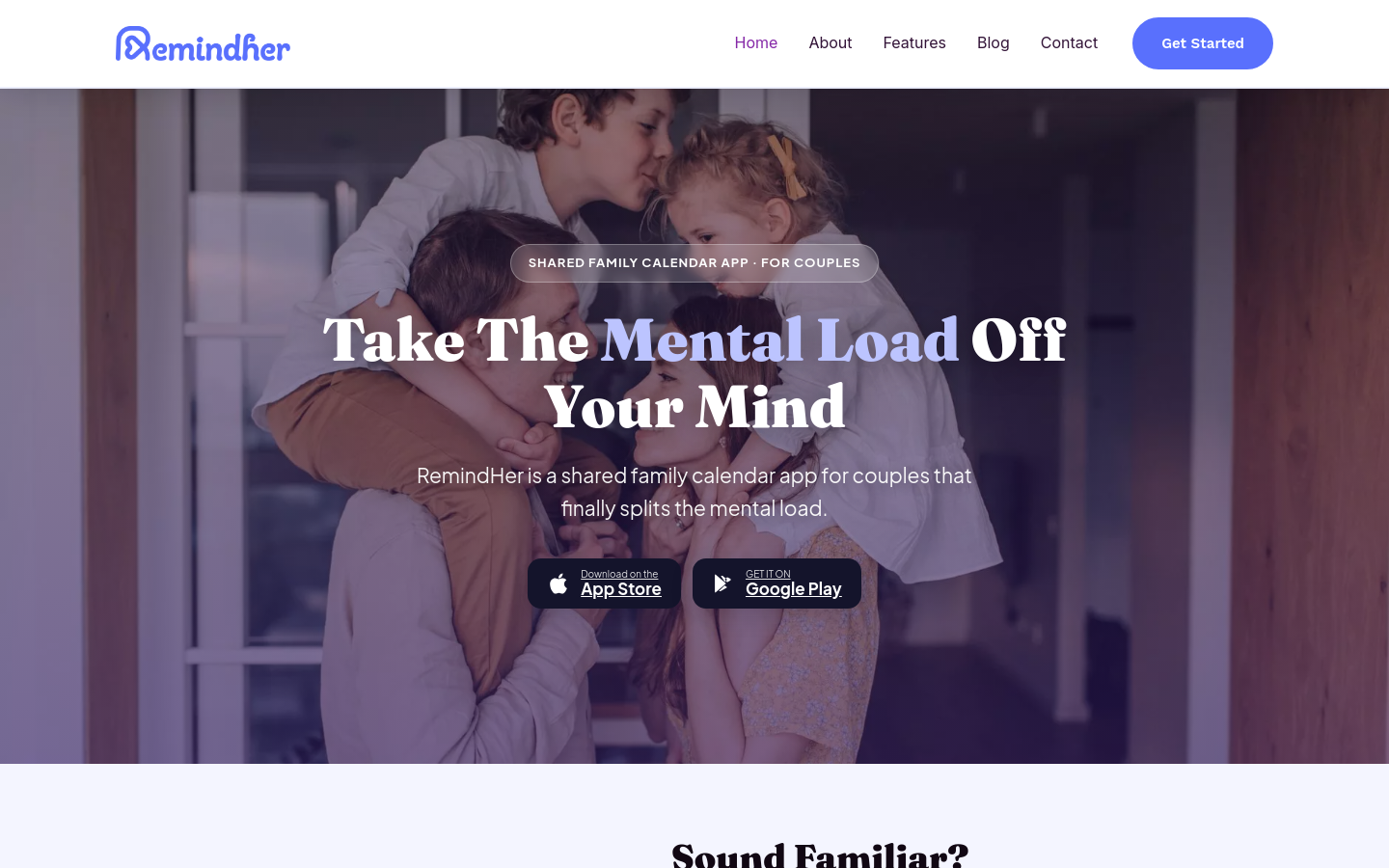 Captured Homepage / Lander
