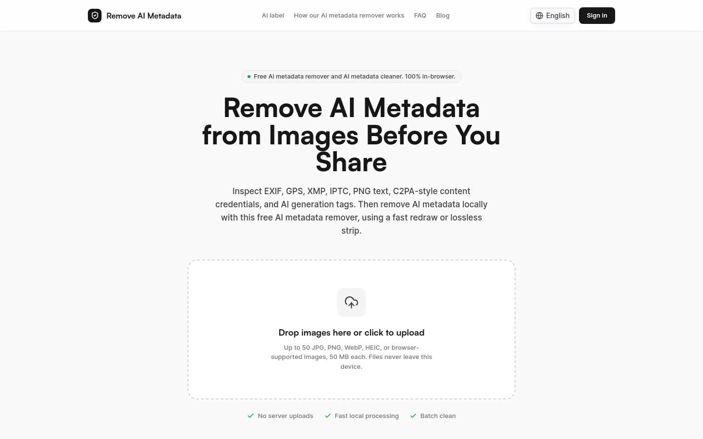 Captured Homepage / Lander