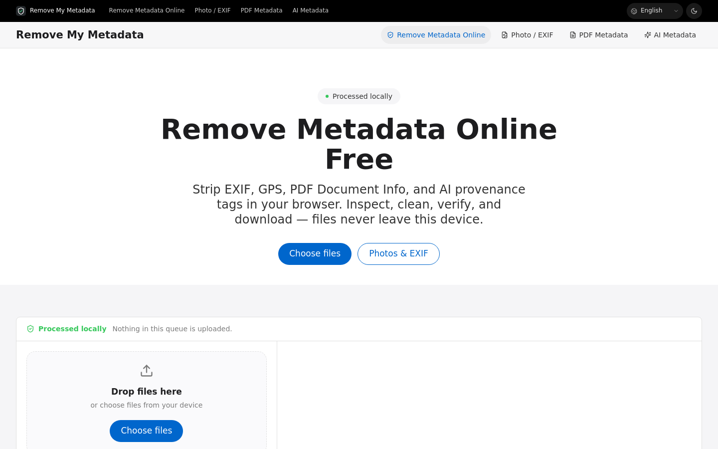 Captured Homepage / Lander