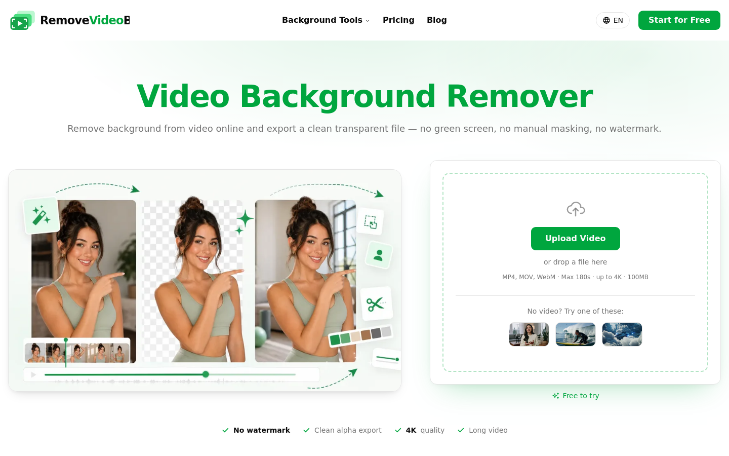 Captured Homepage / Lander