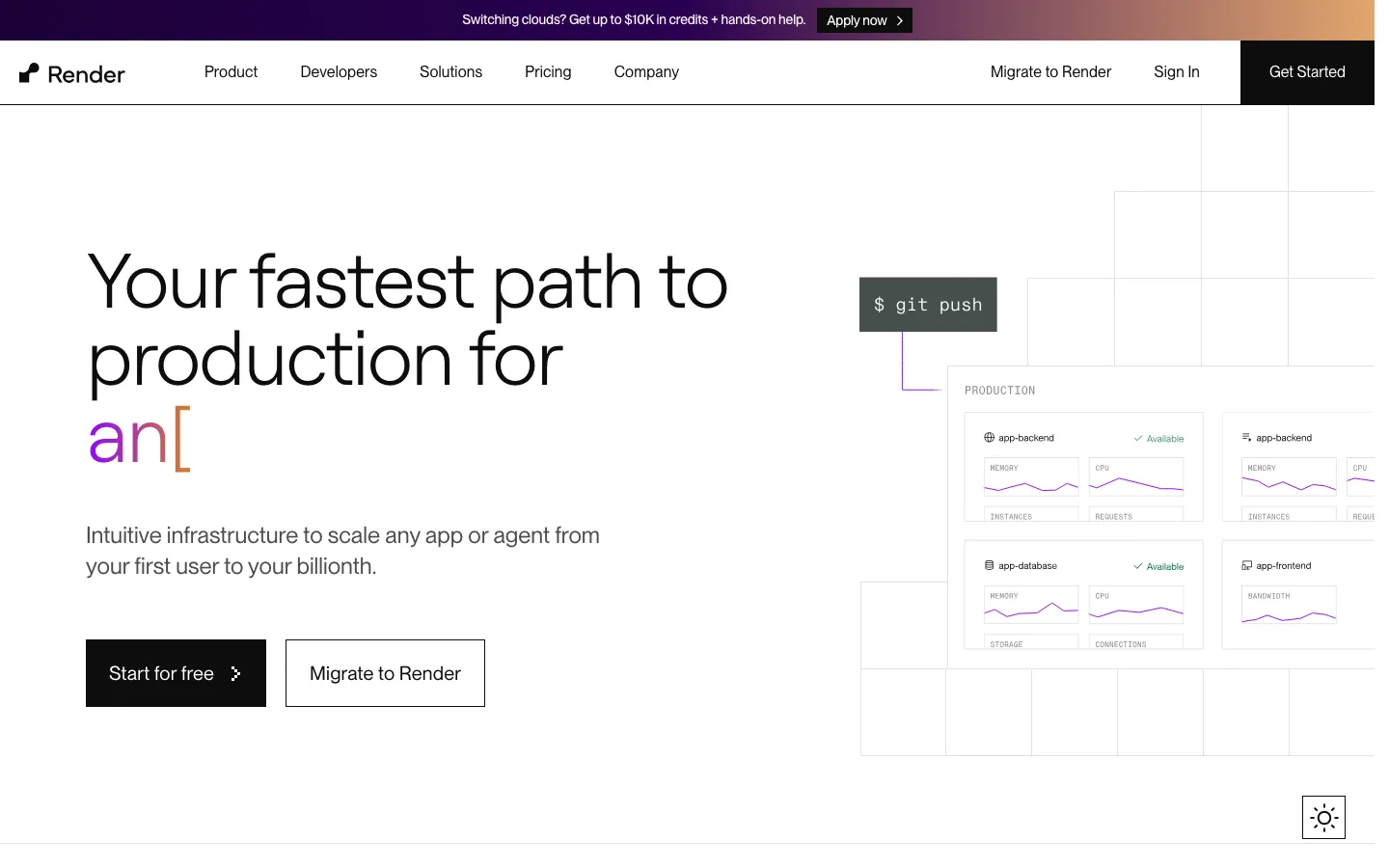 Captured Homepage / Lander