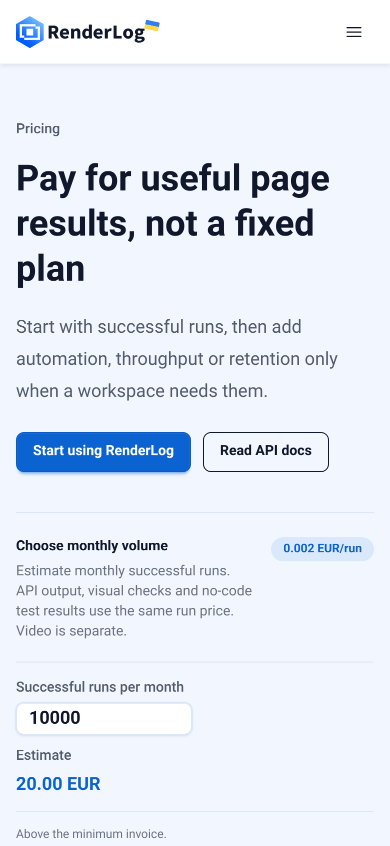 Pricing
