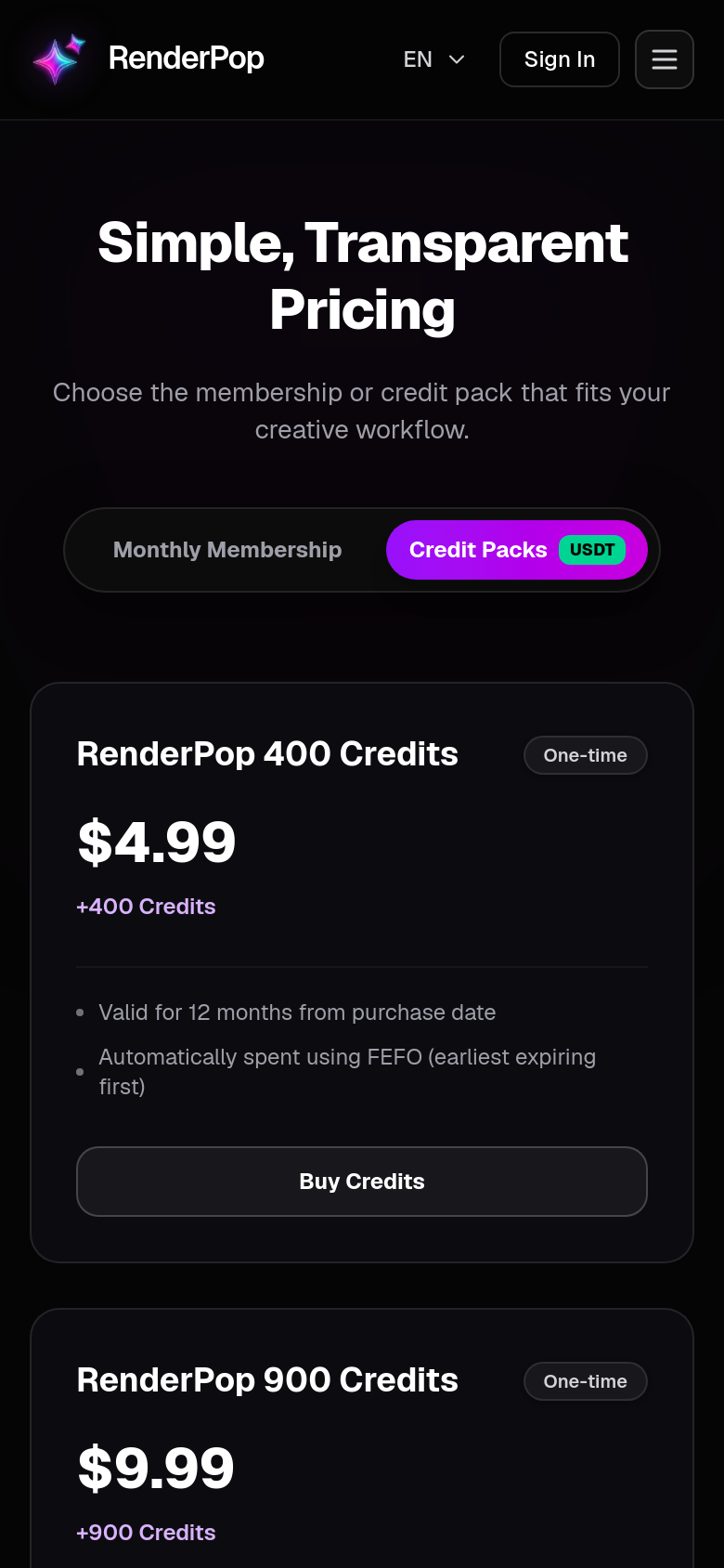 Pricing