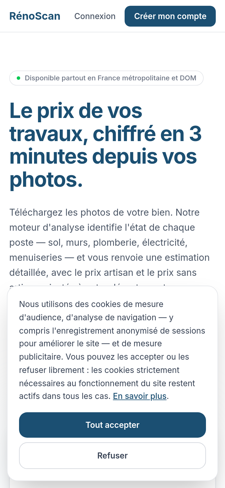 Homepage / Lander