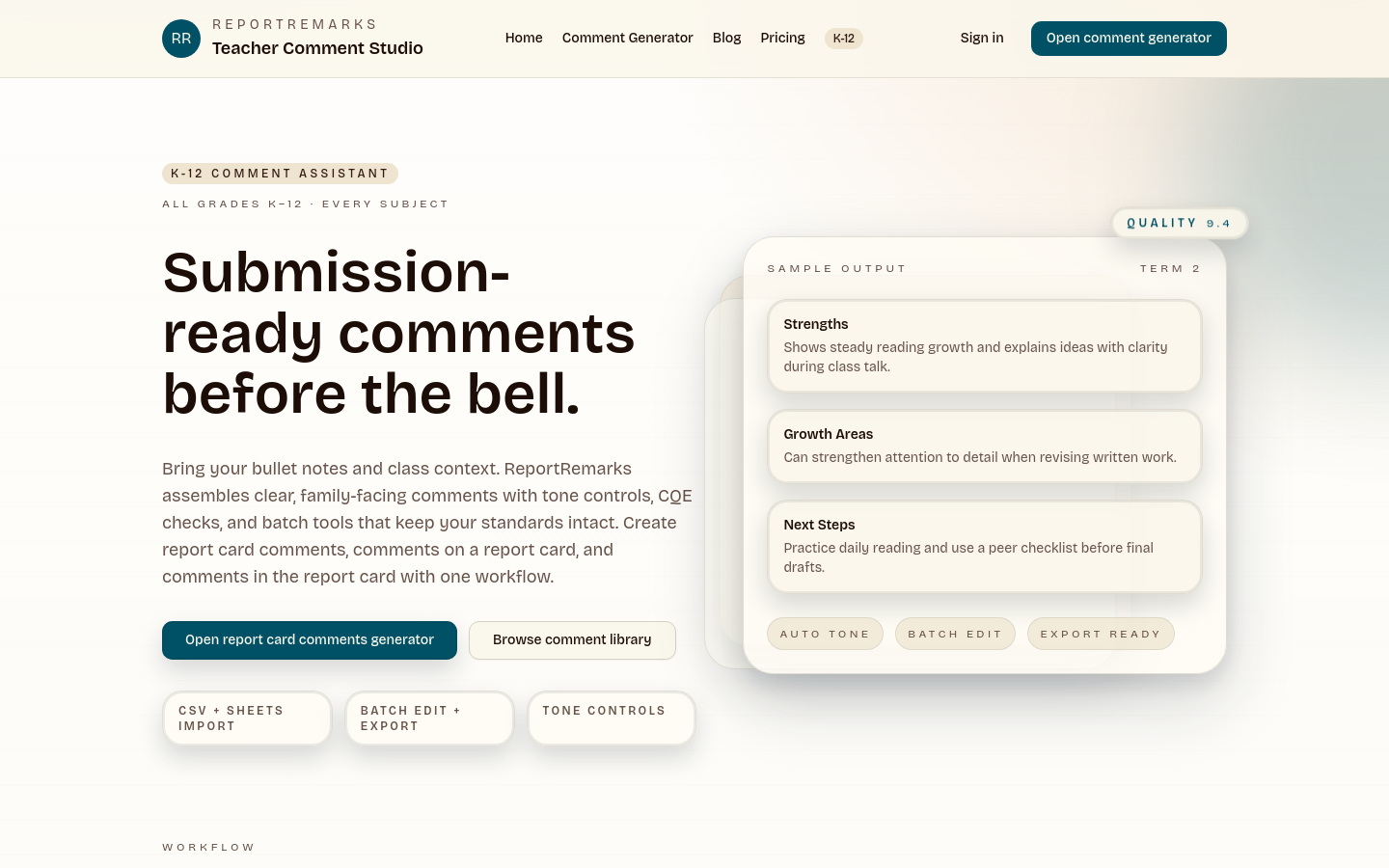 Captured Homepage / Lander