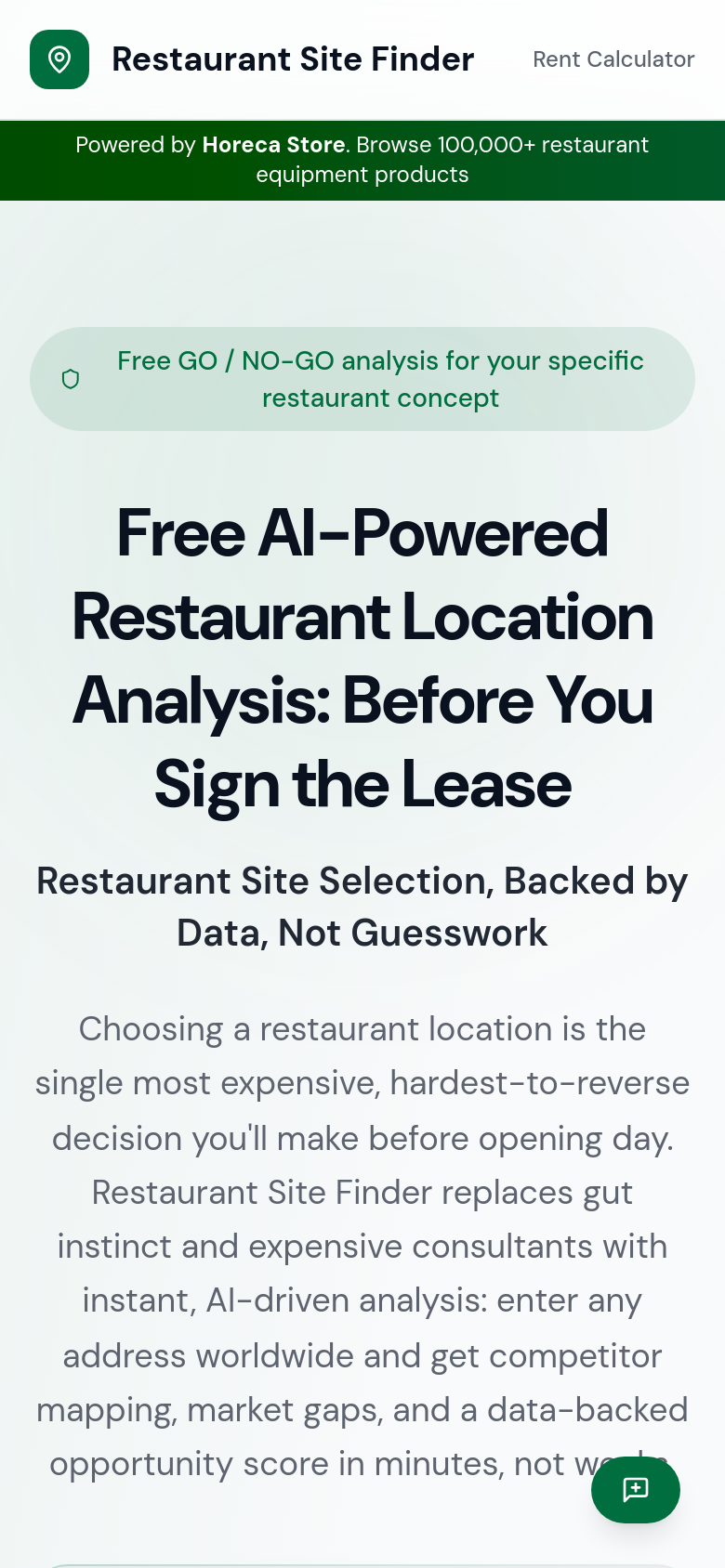 Homepage / Lander