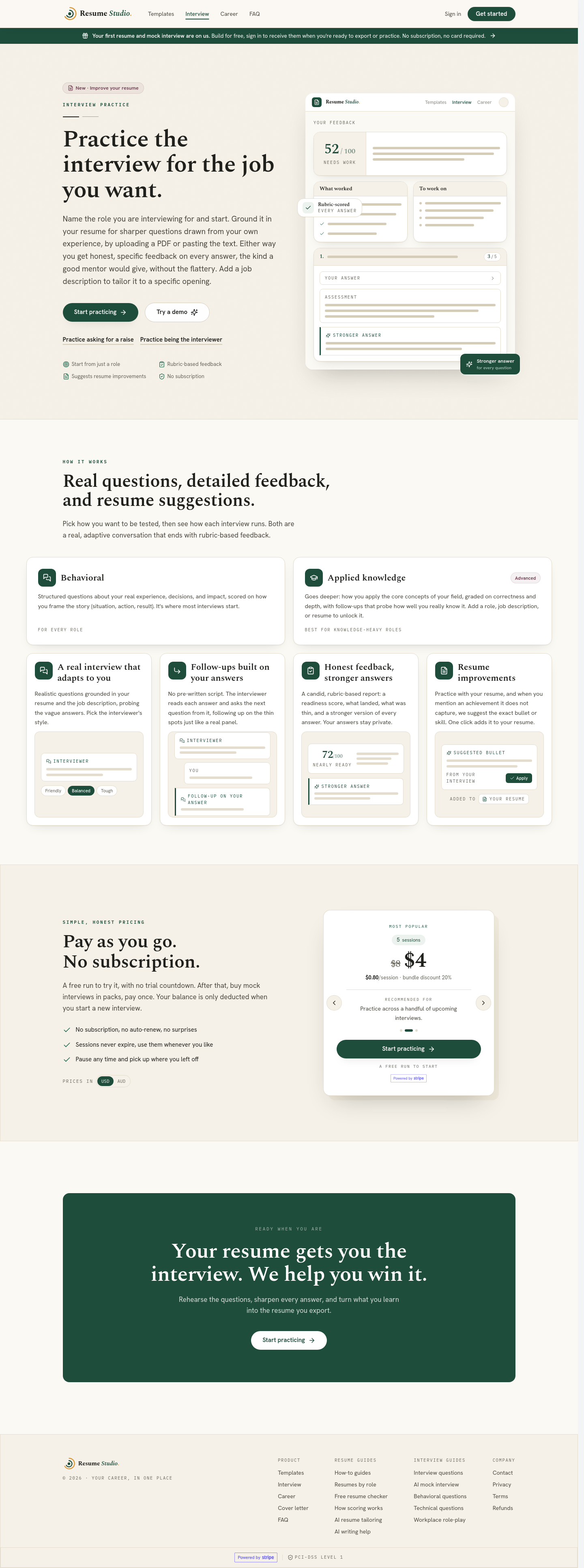 resume-studio.app — 