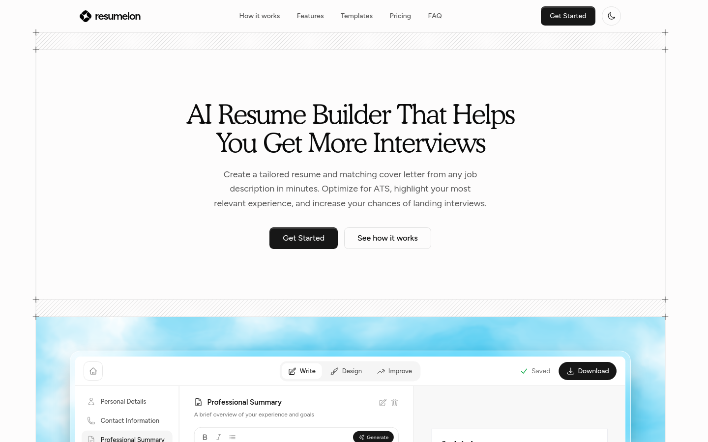 Captured Homepage / Lander