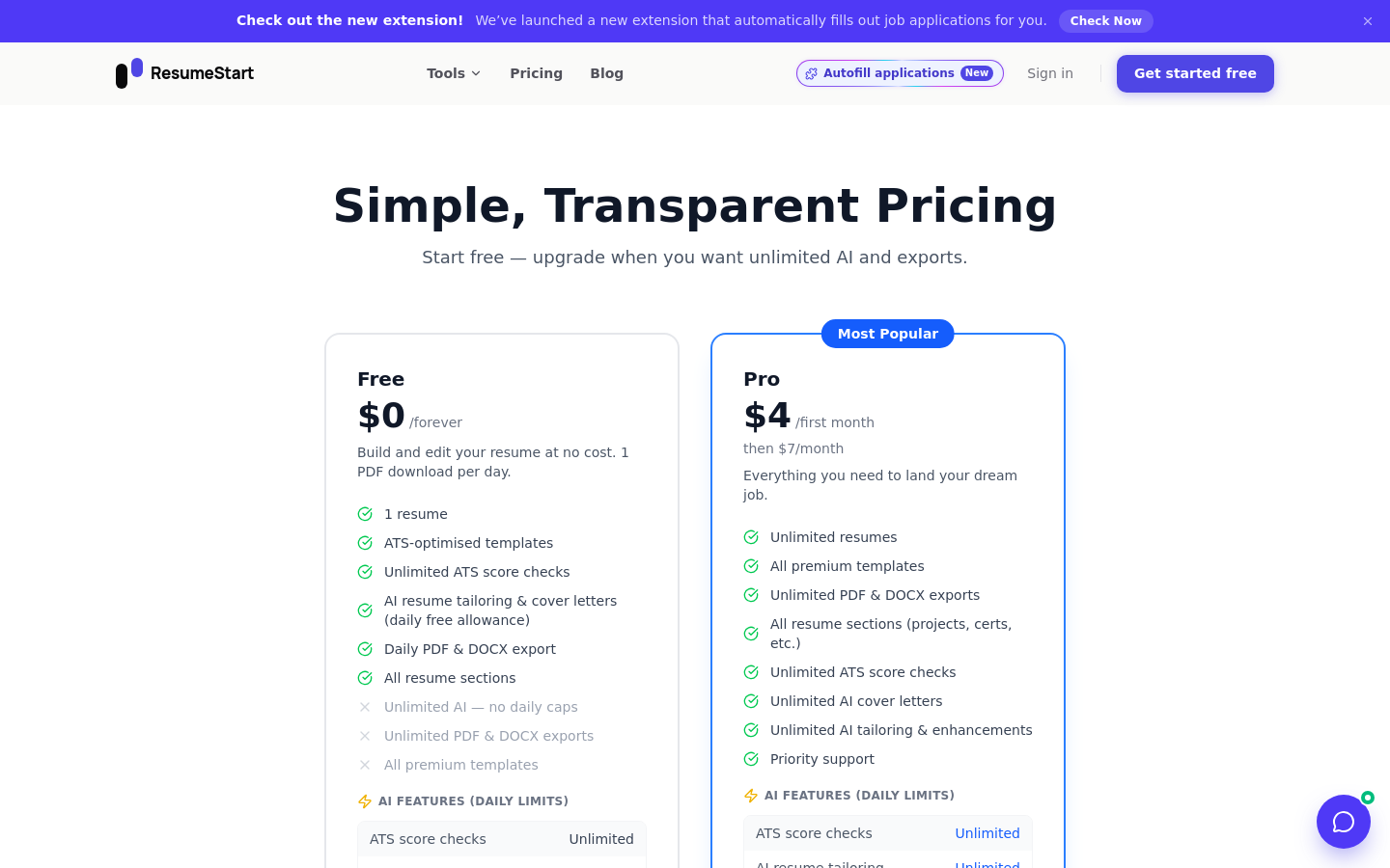 Pricing