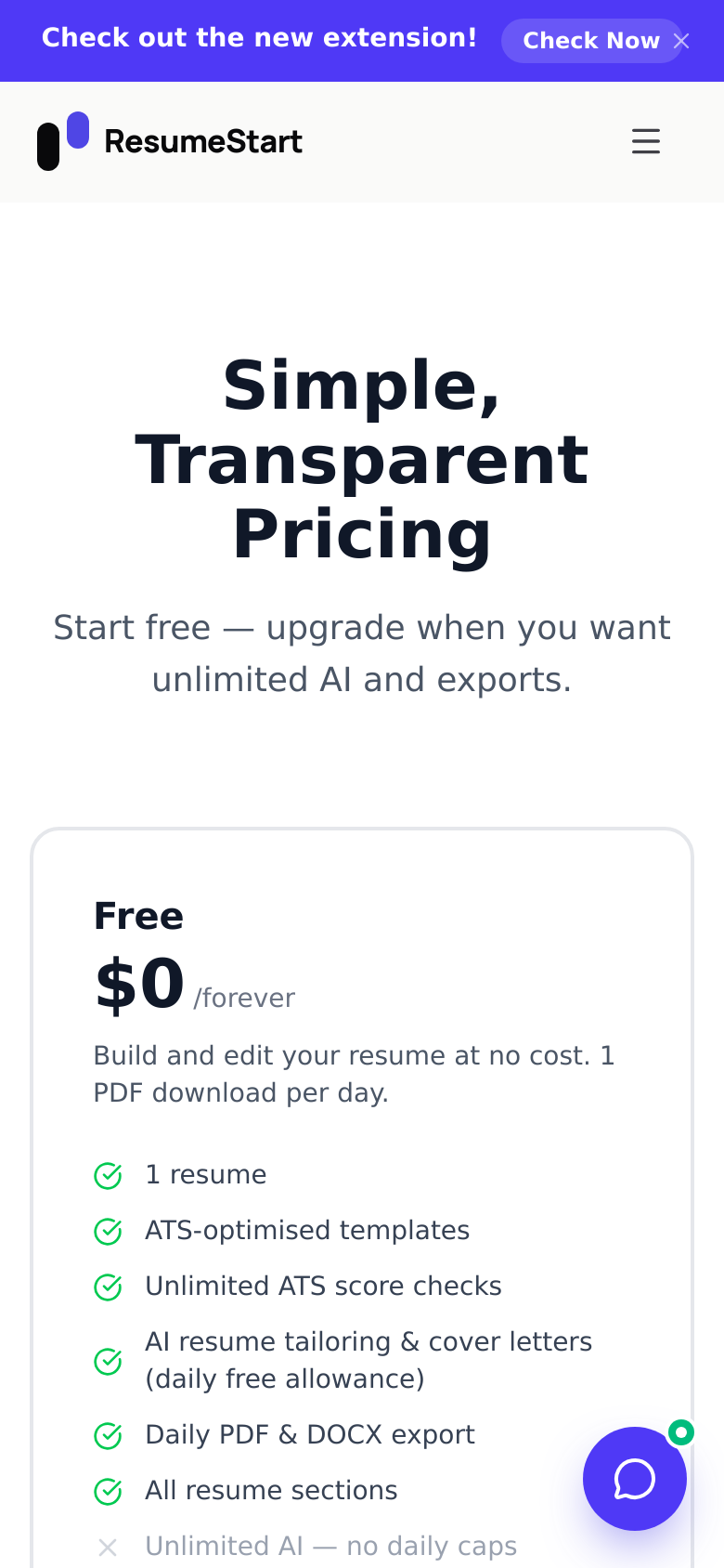 Pricing