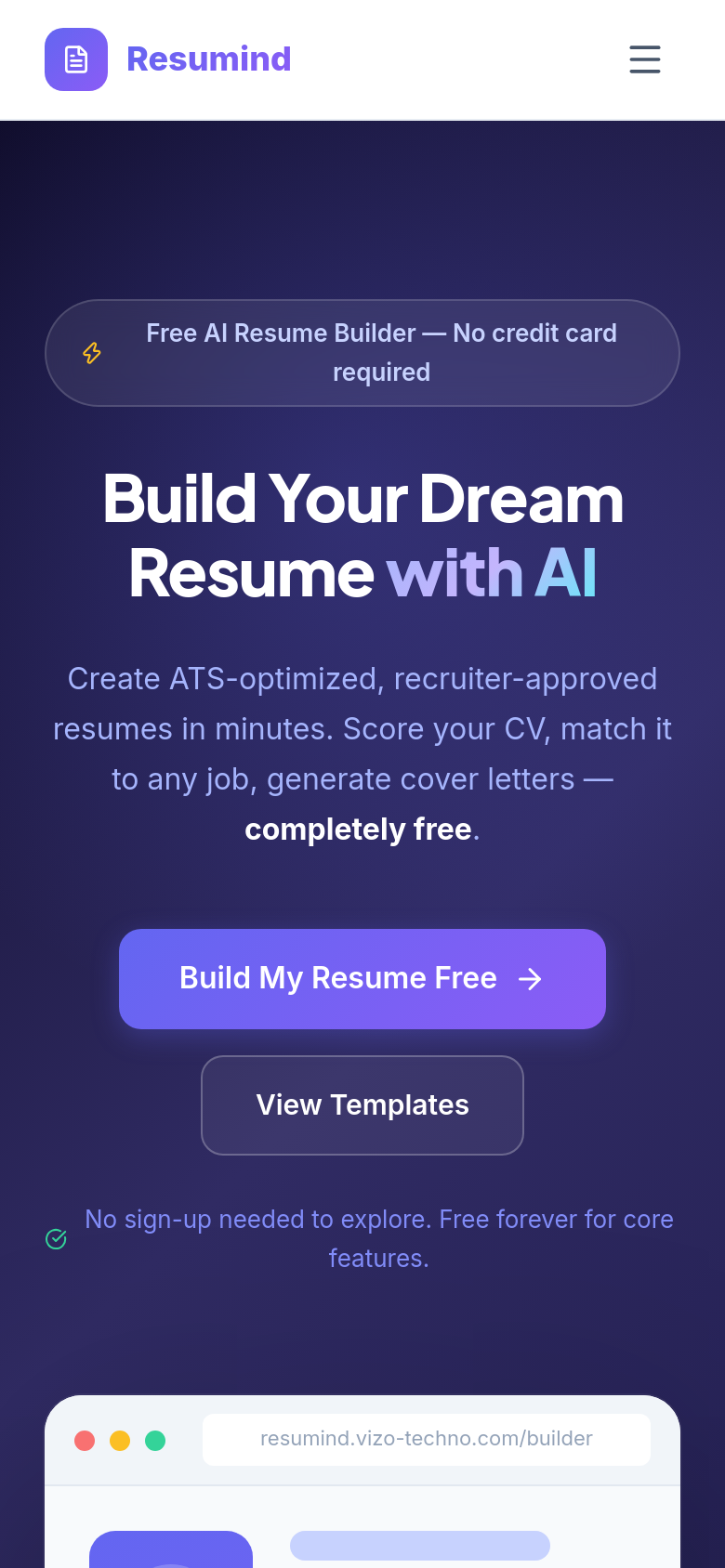 Homepage / Lander