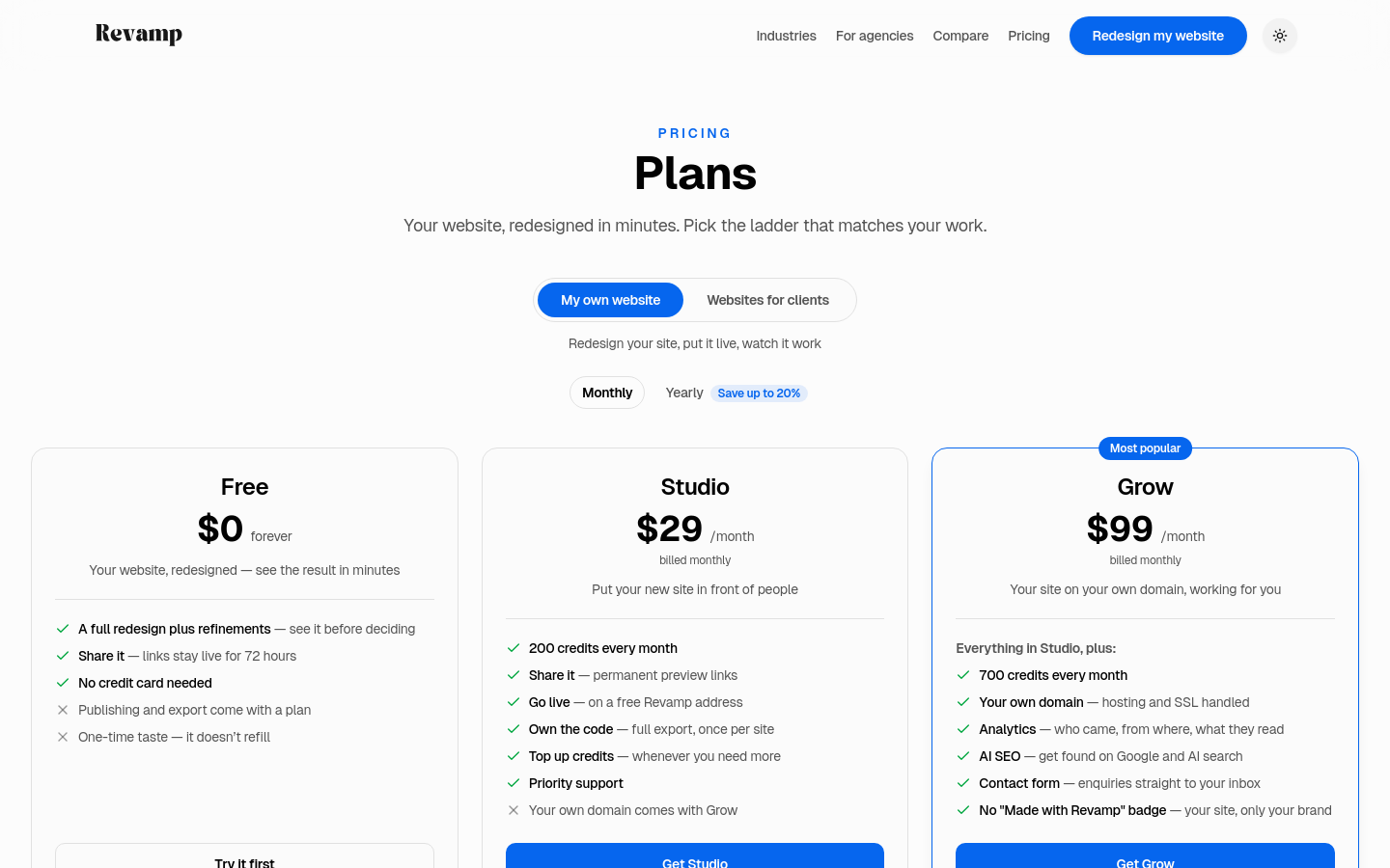 Pricing