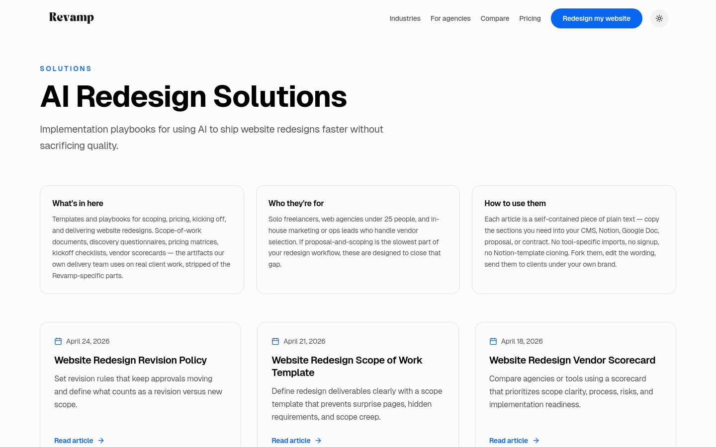 Solutions
