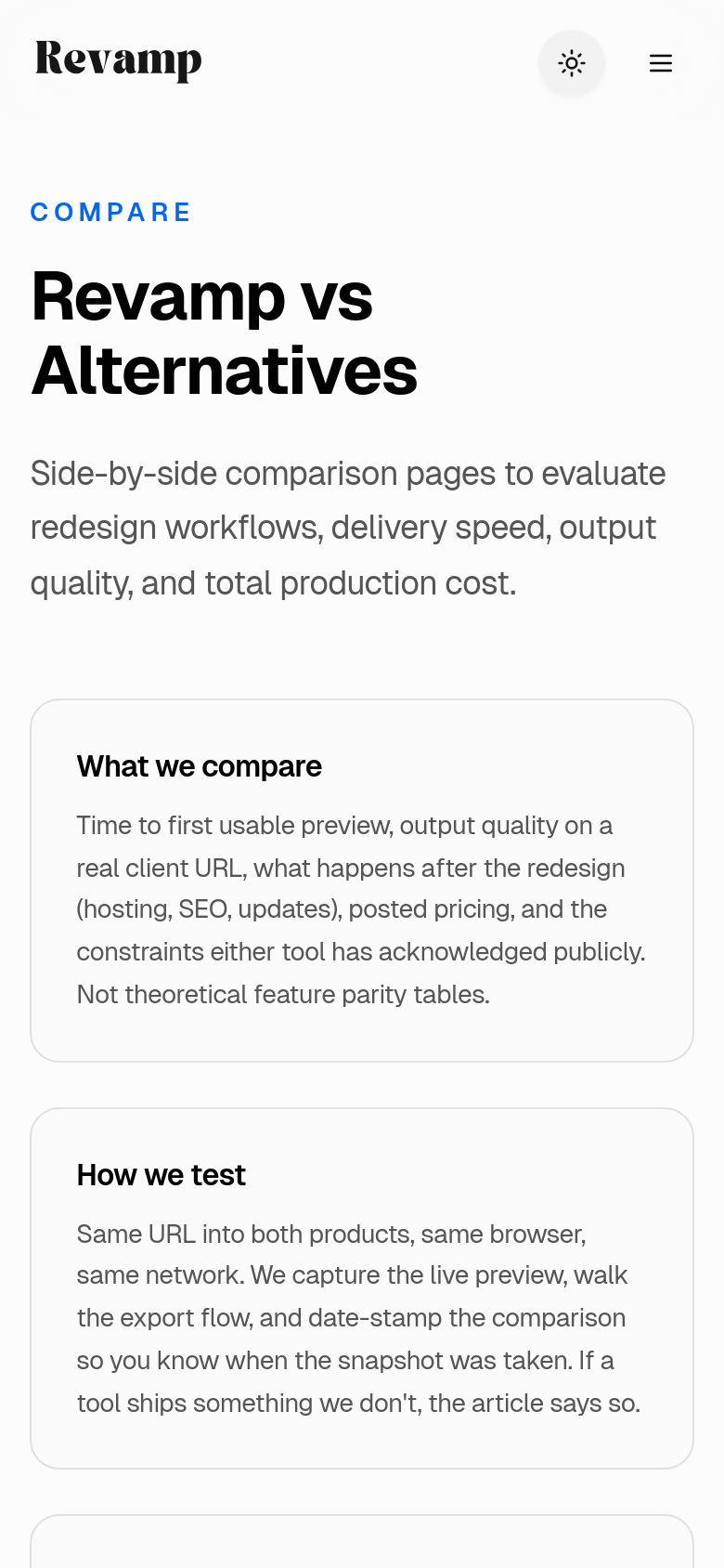 Compare