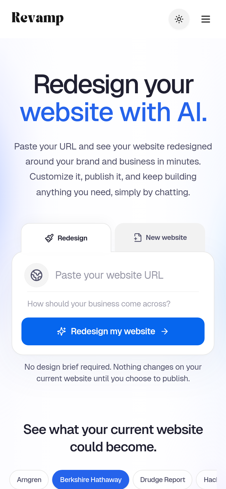 Homepage / Lander