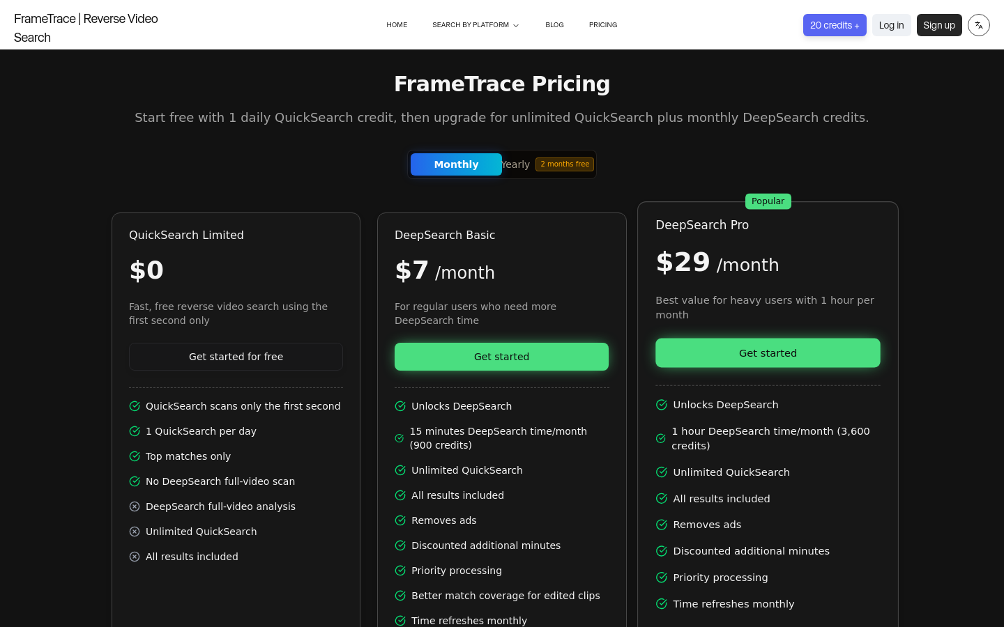 Pricing