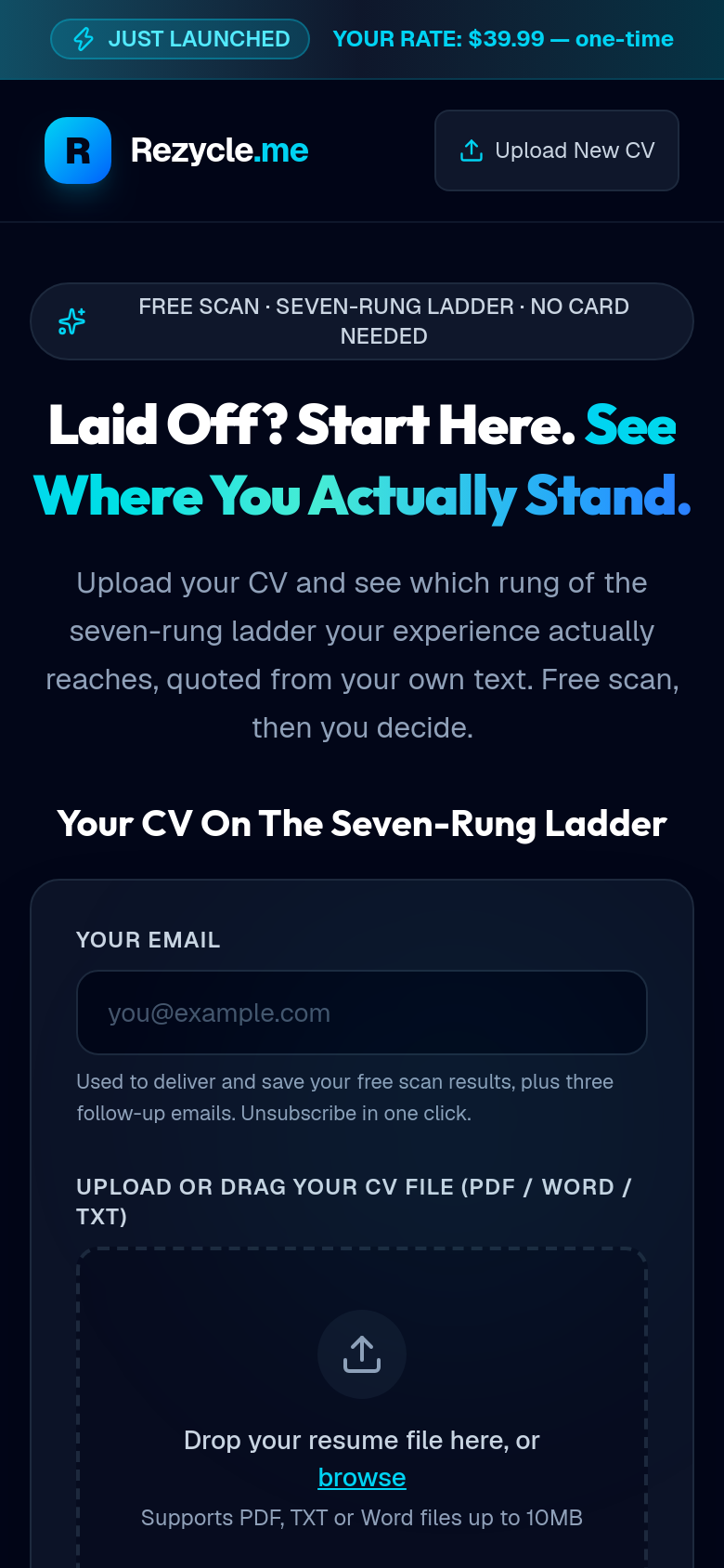 Homepage / Lander