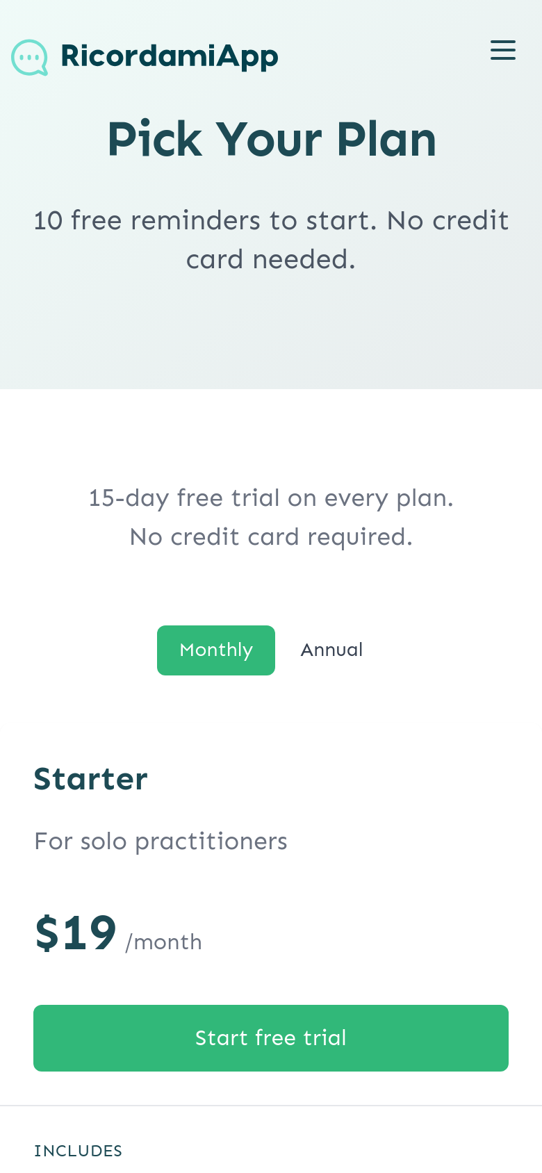 Pricing