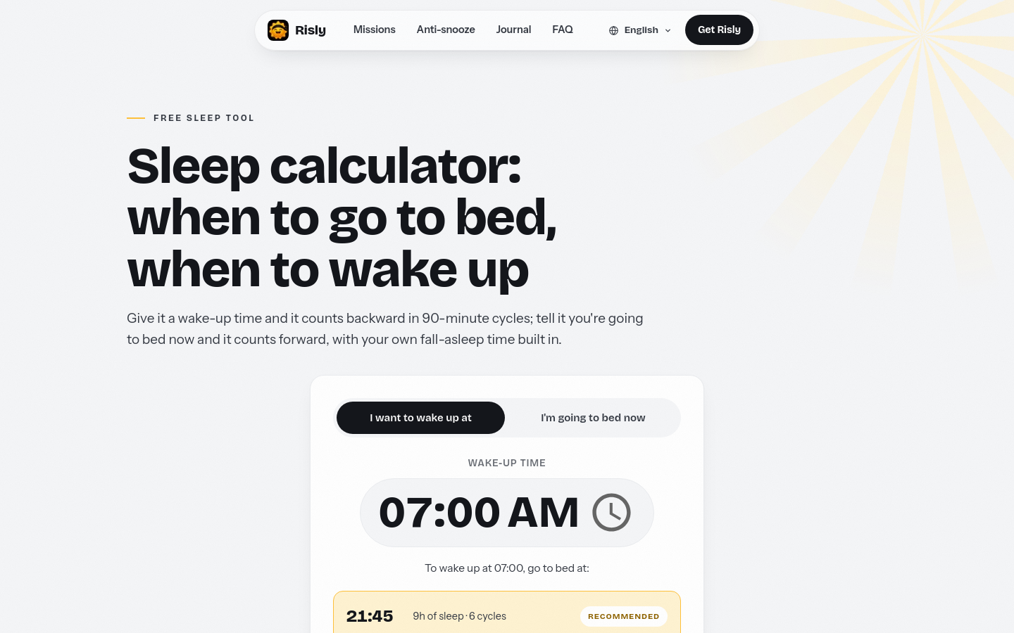 Captured Sleep Calculator