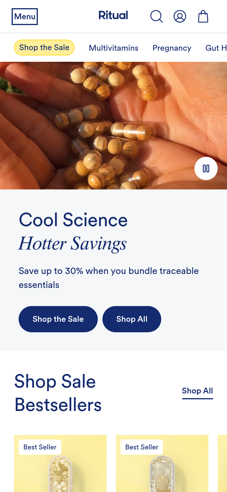 Homepage / Lander