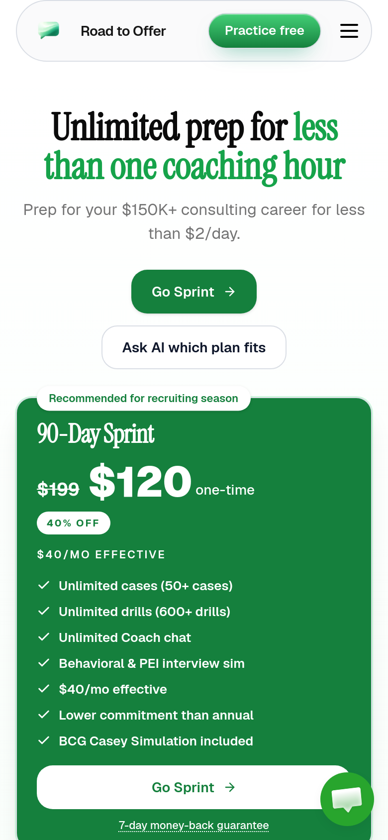 Pricing