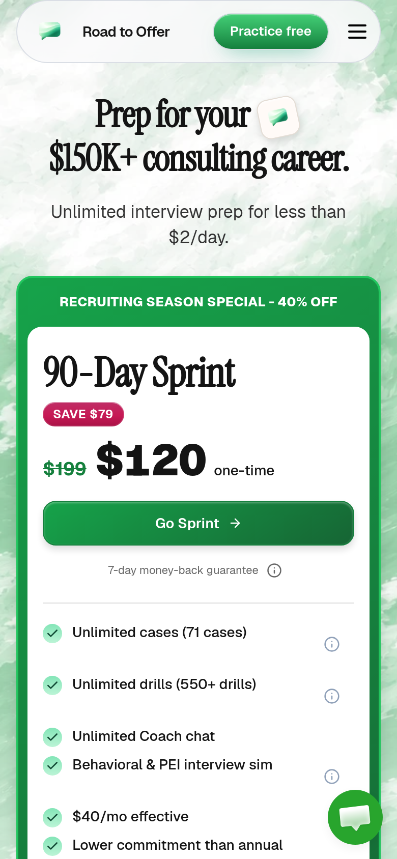 Pricing