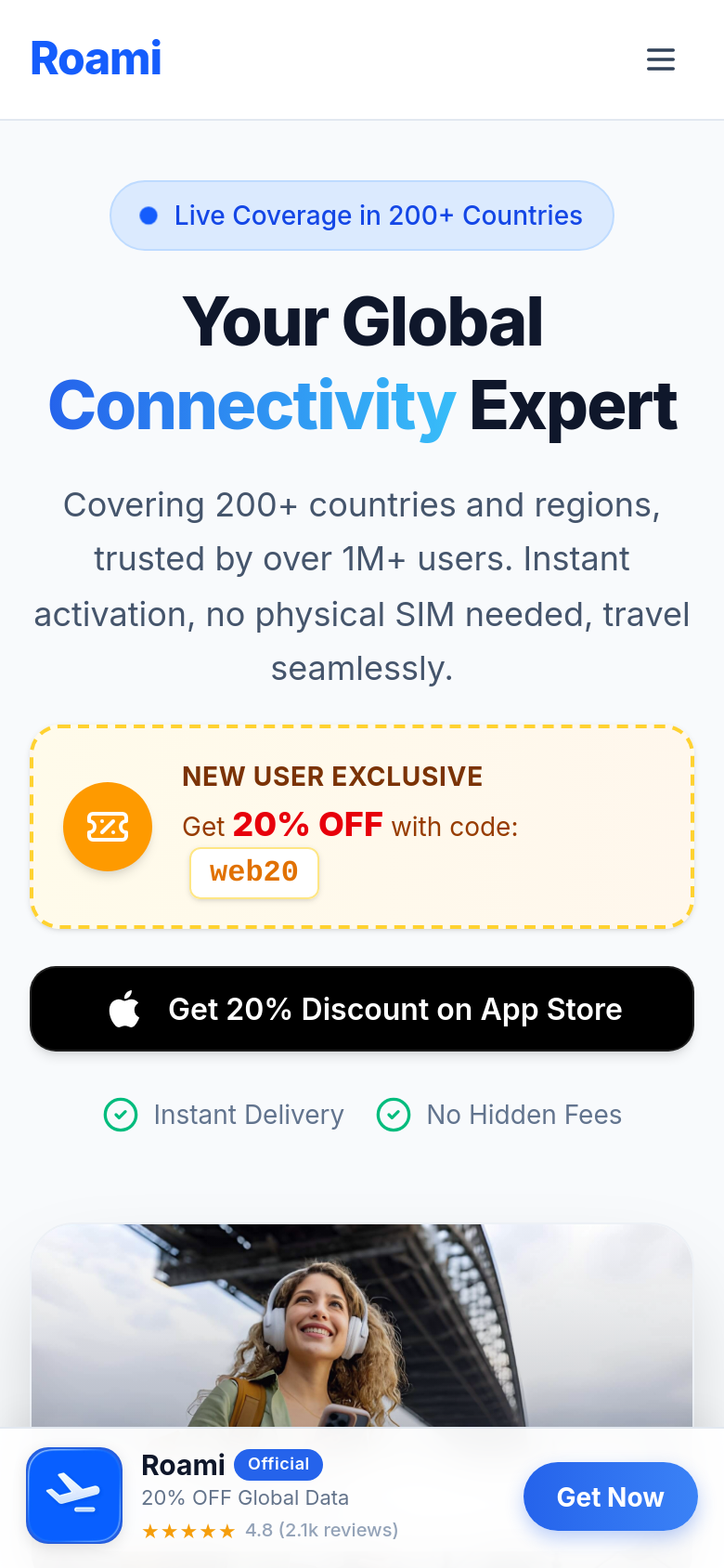 Homepage / Lander