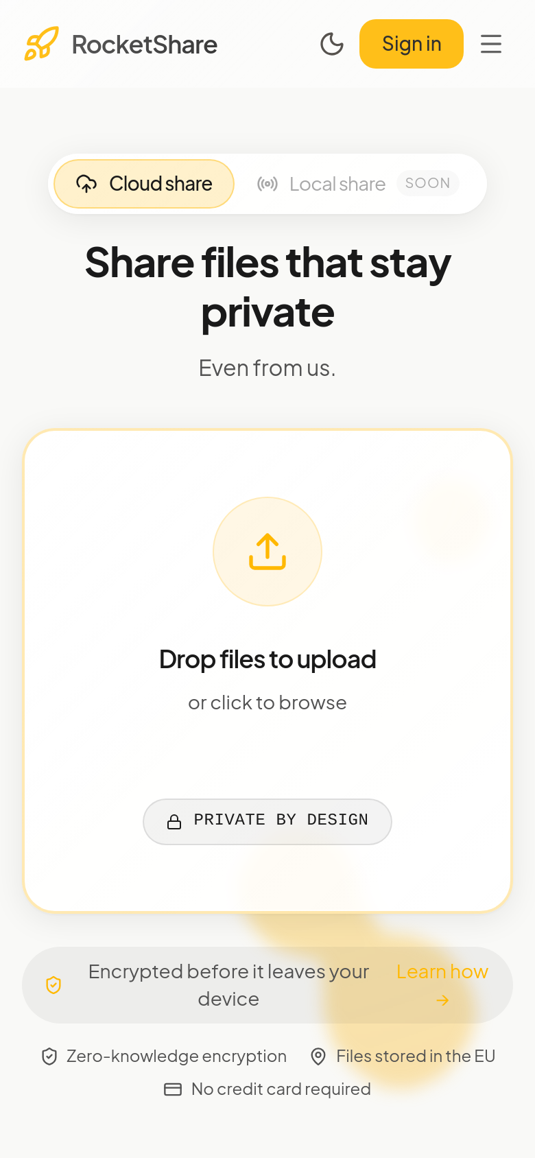 Homepage / Lander