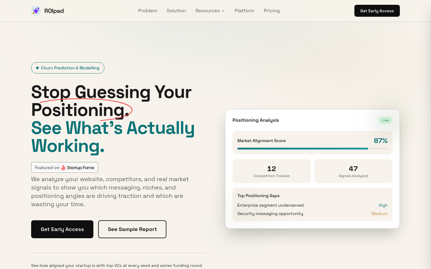 Captured Homepage / Lander