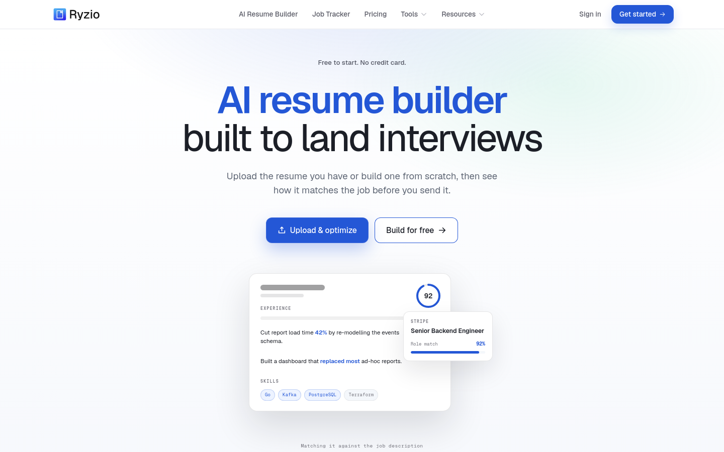Captured Homepage / Lander