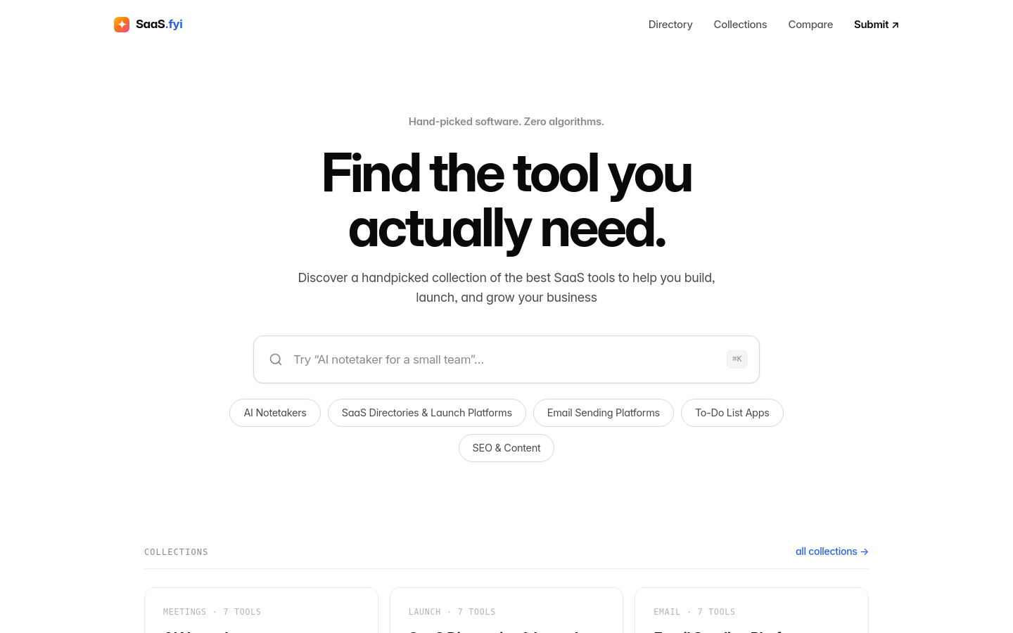 Captured Homepage / Lander