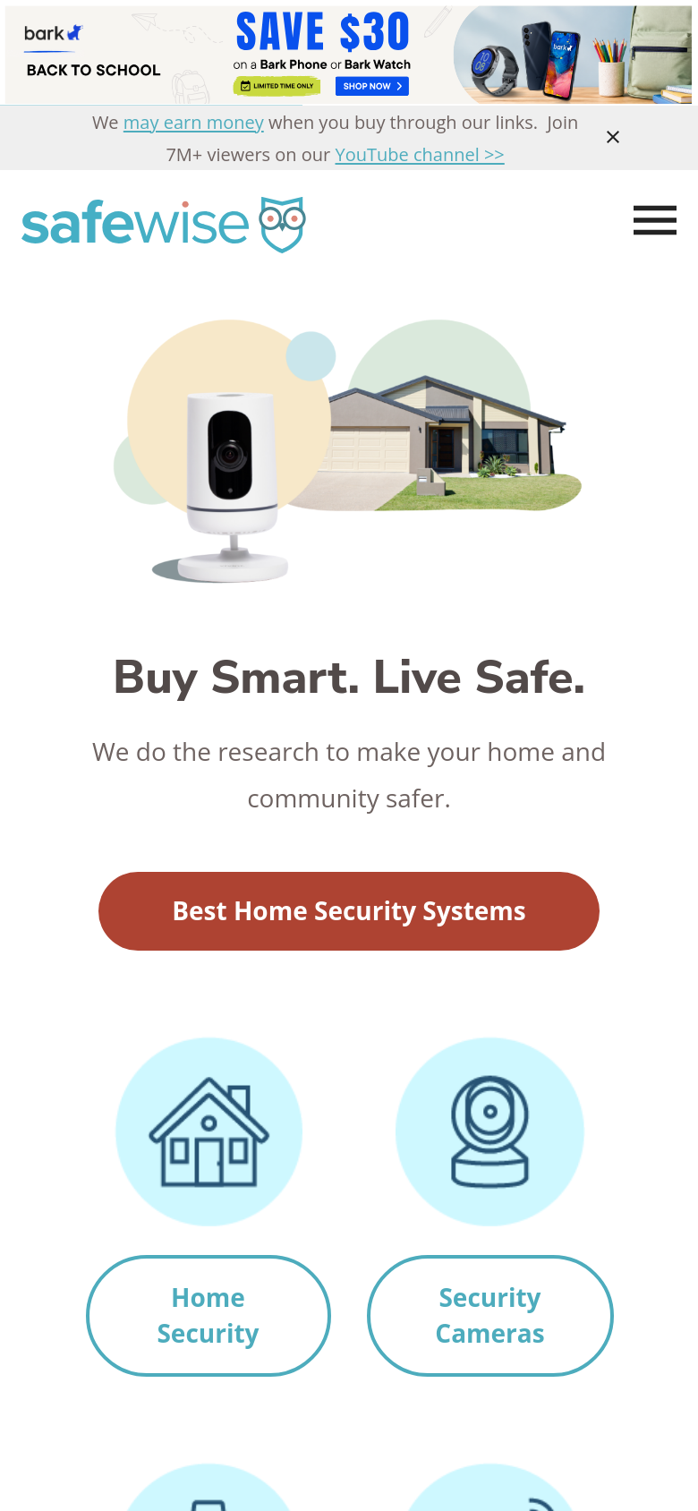 Homepage / Lander
