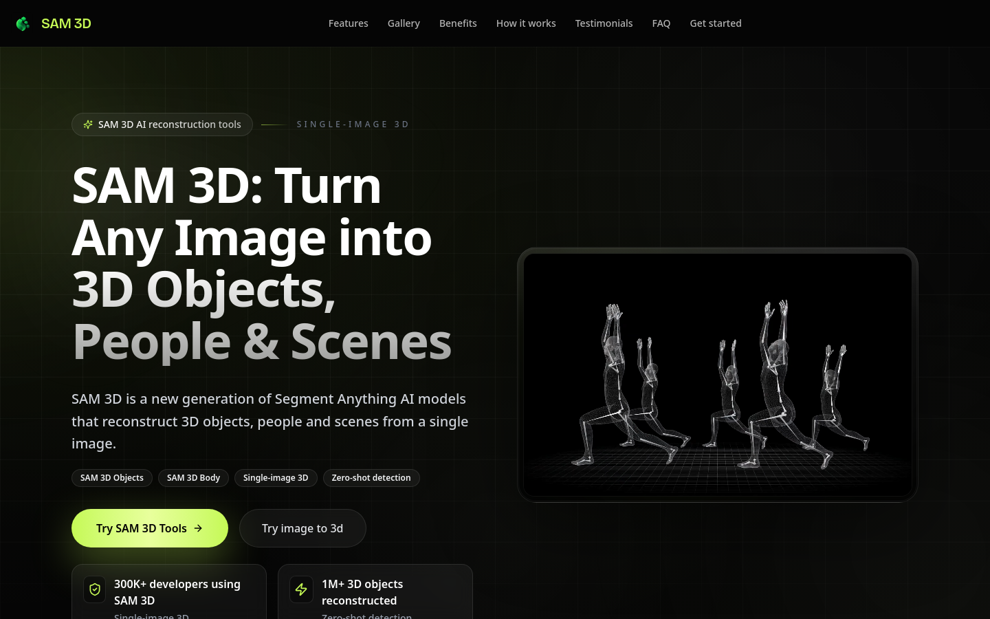 Captured Homepage / Lander