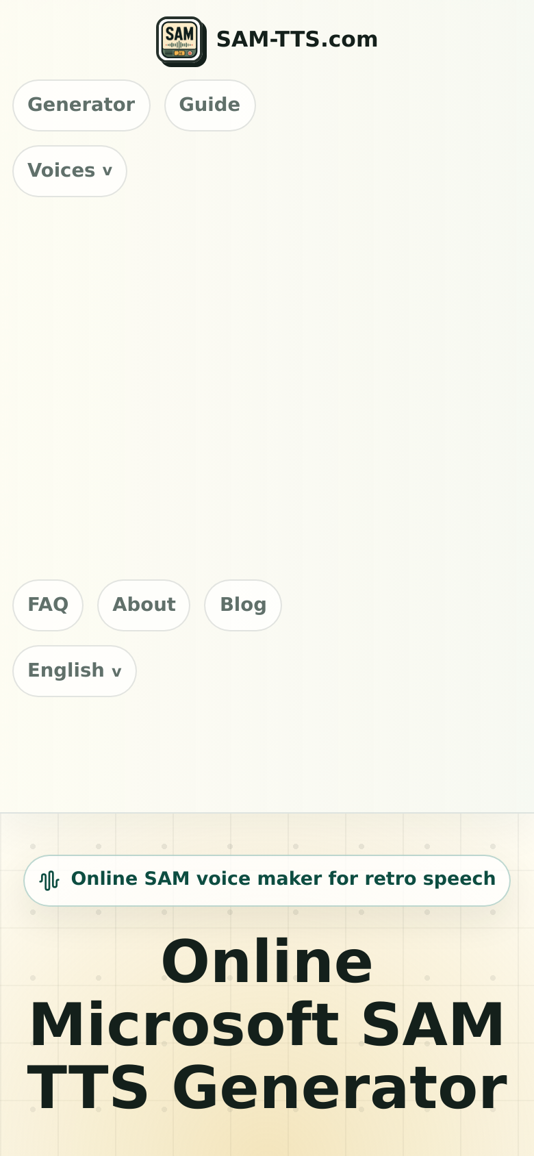 Homepage / Lander