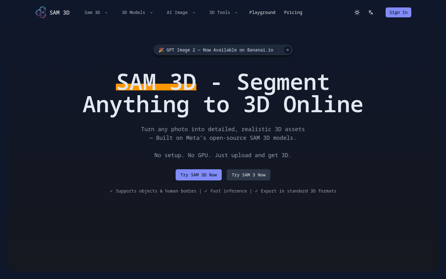 Captured Homepage / Lander