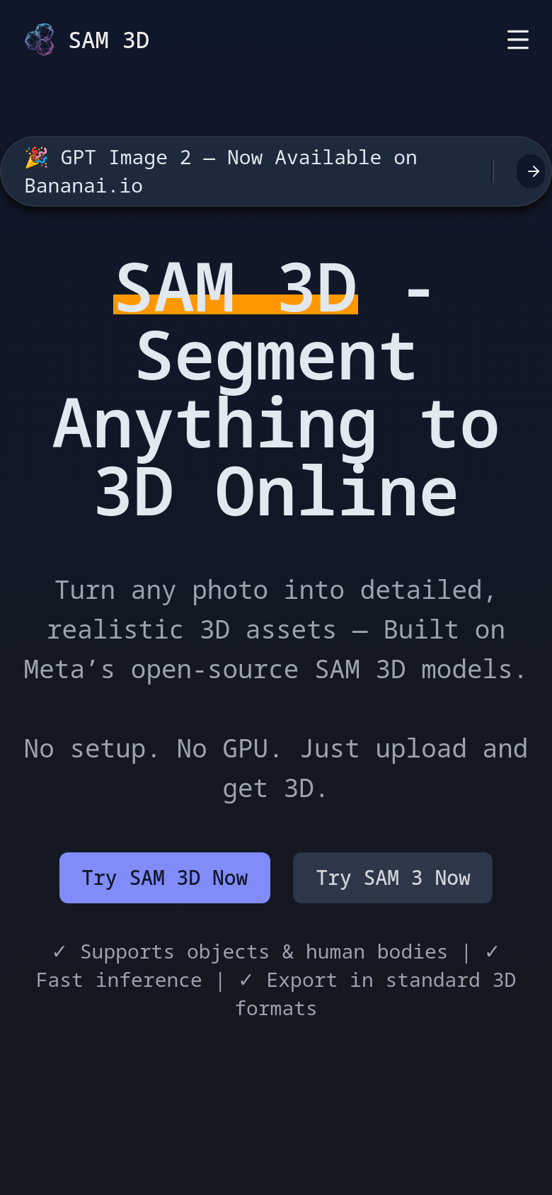 Homepage / Lander