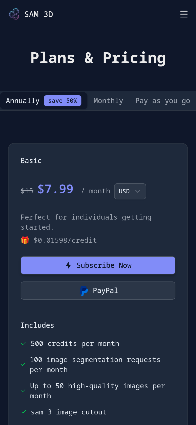 Pricing