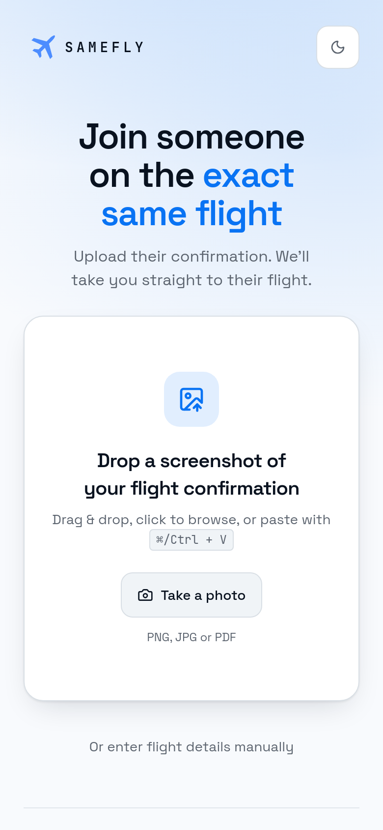 Homepage / Lander