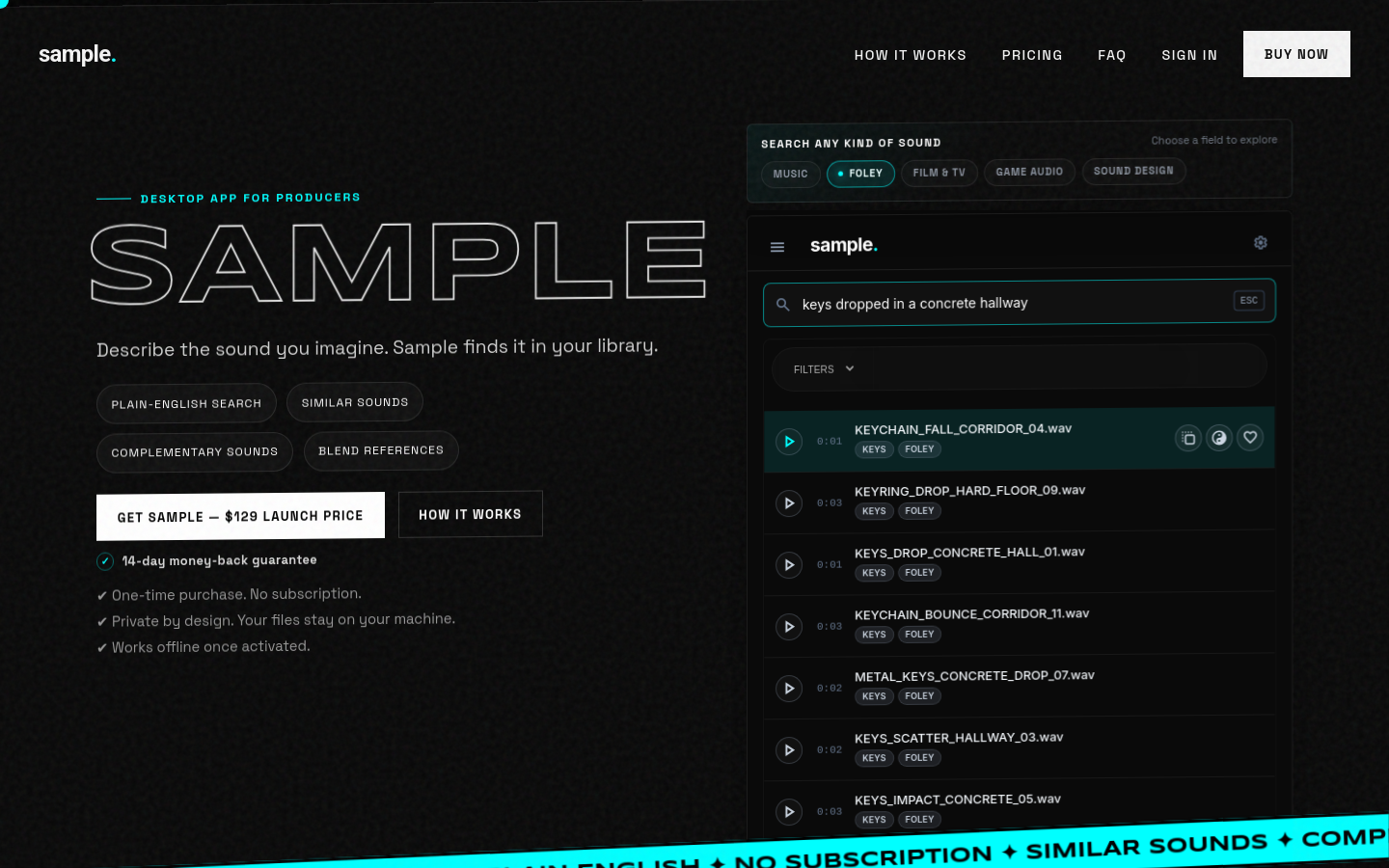 Captured Homepage / Lander