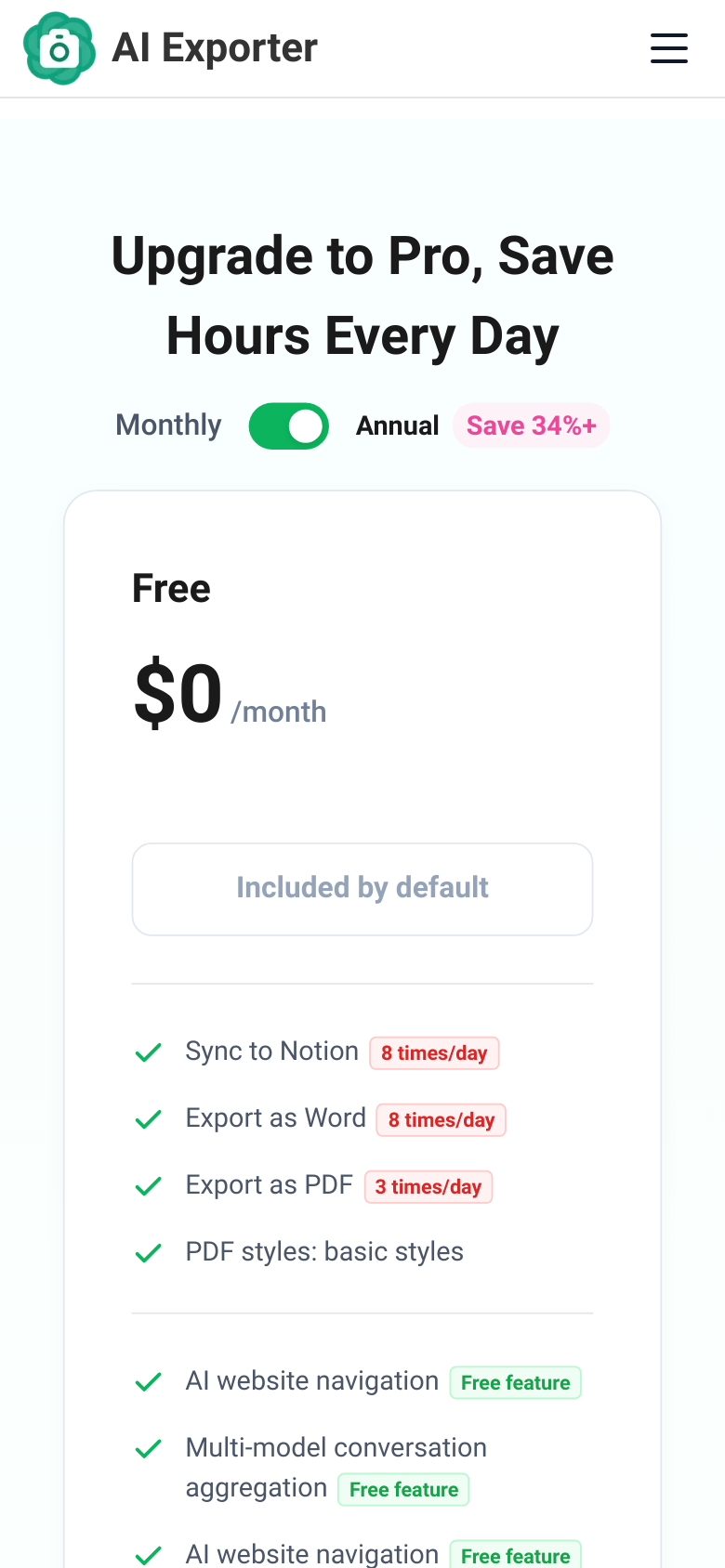 Pricing