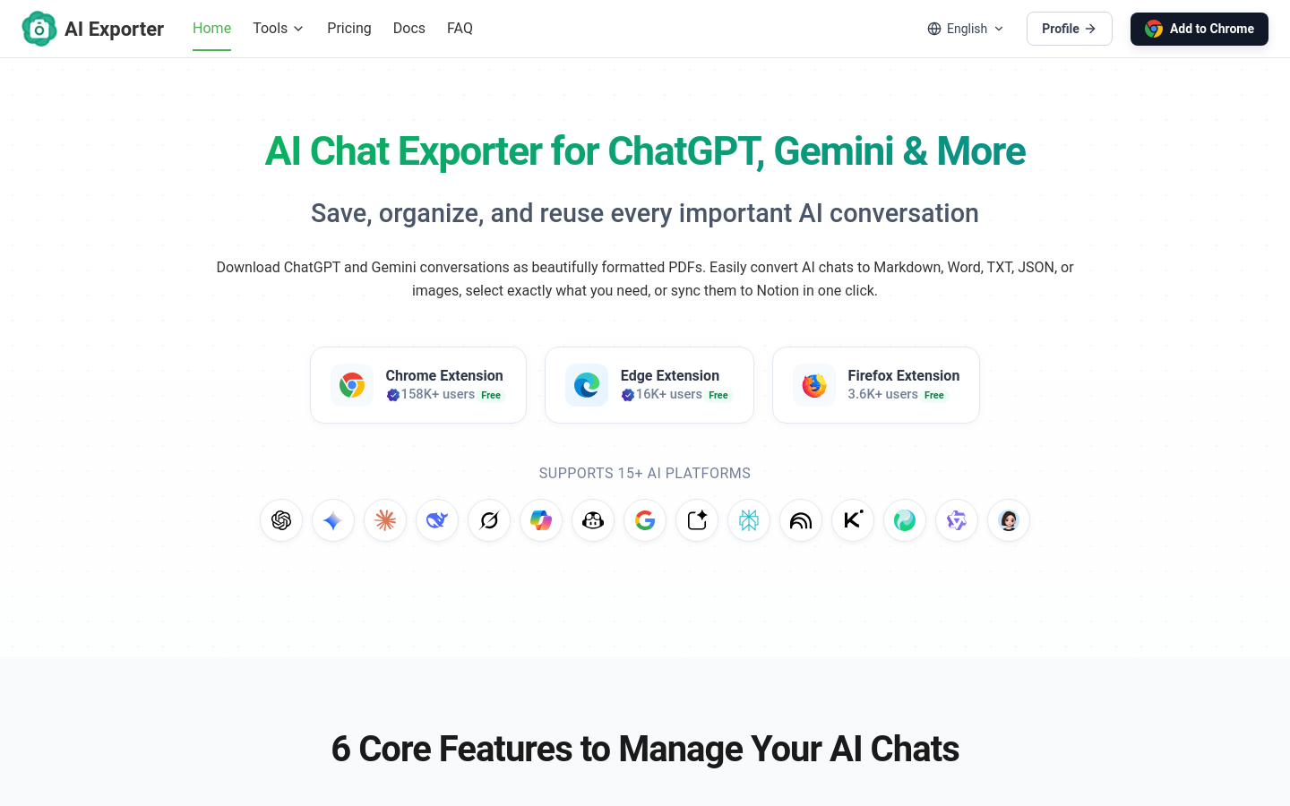 Captured Homepage / Lander