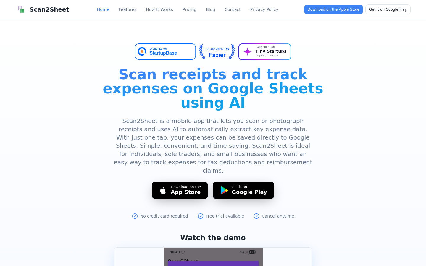 Captured Homepage / Lander