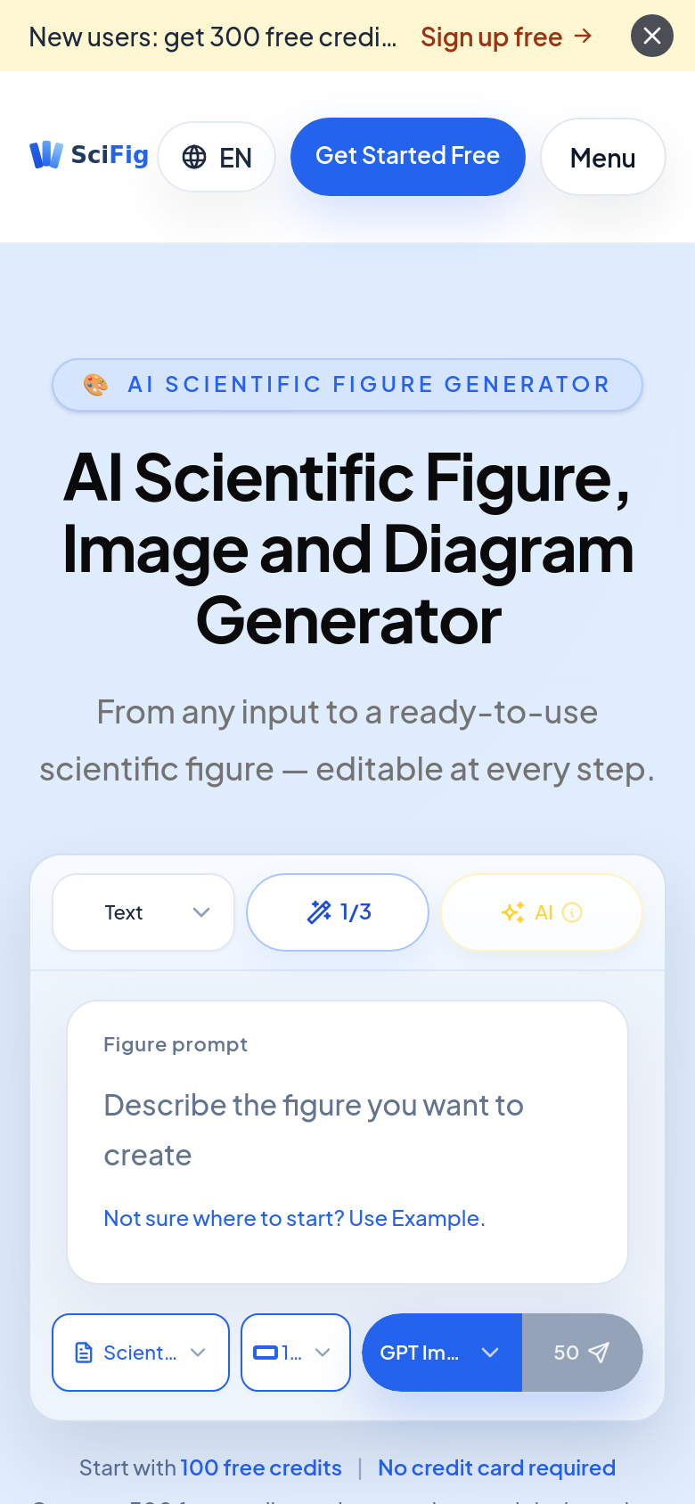 Homepage / Lander