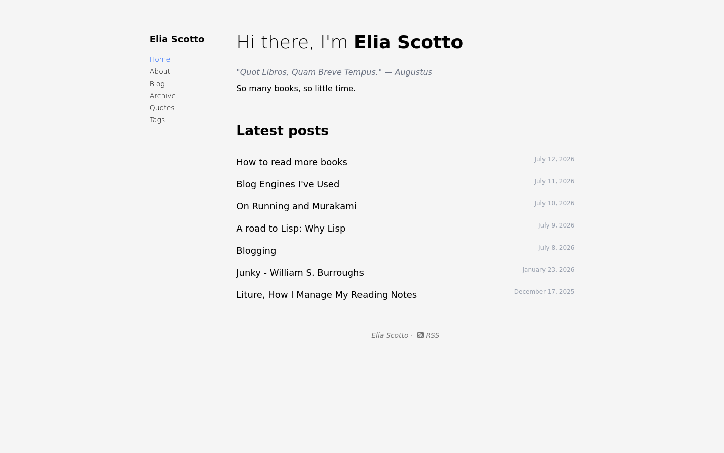 Above-the-fold capture of scotto.me