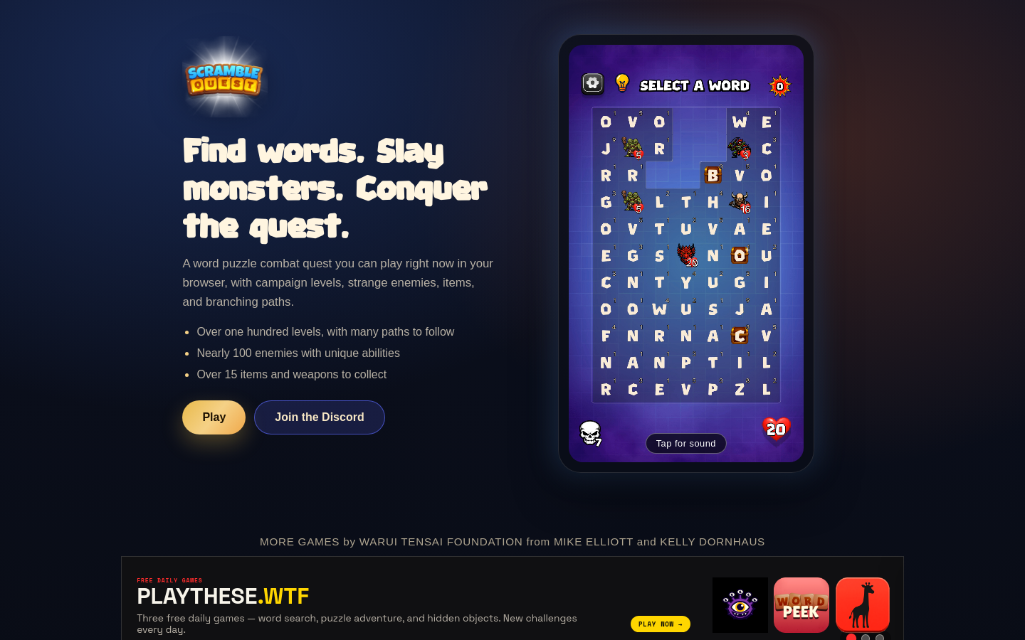 Captured Homepage / Lander