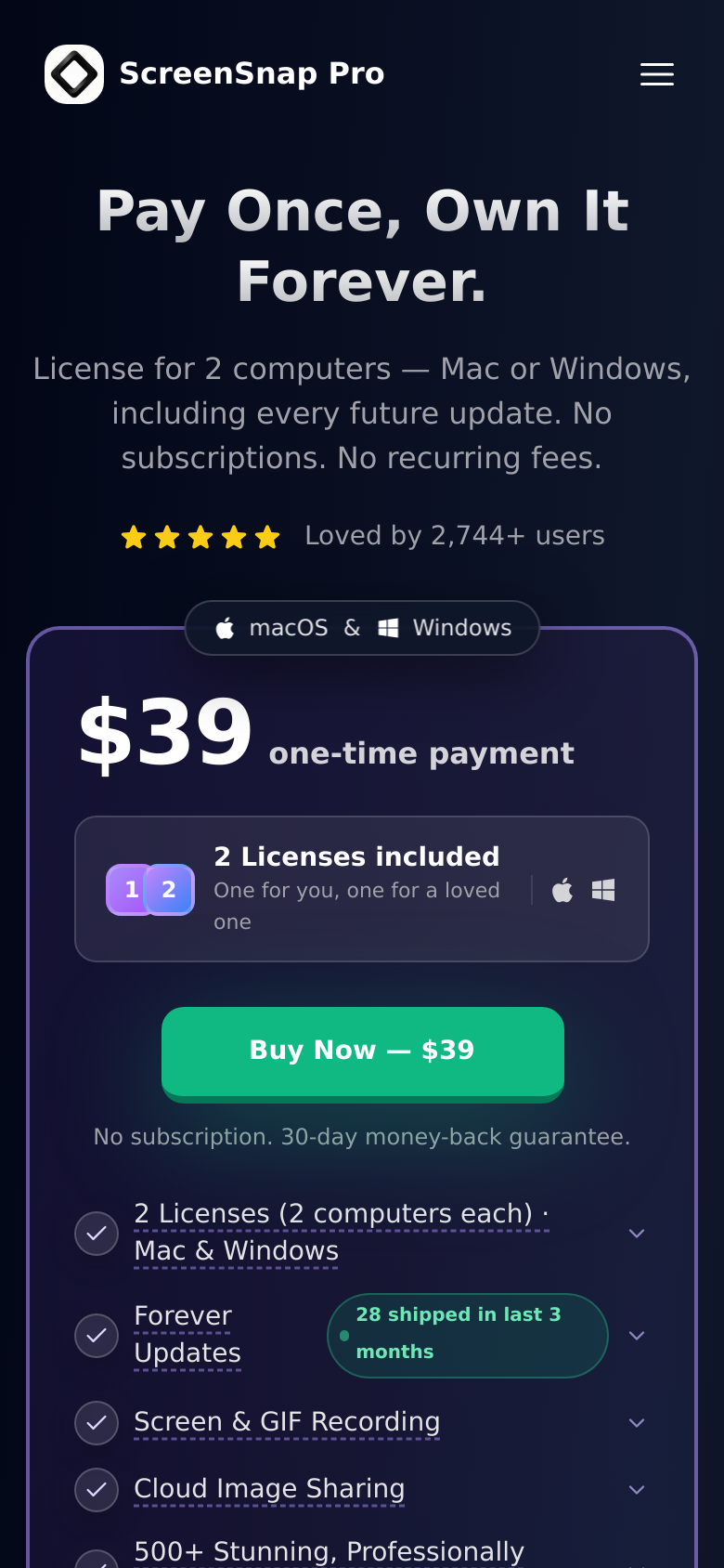 Pricing