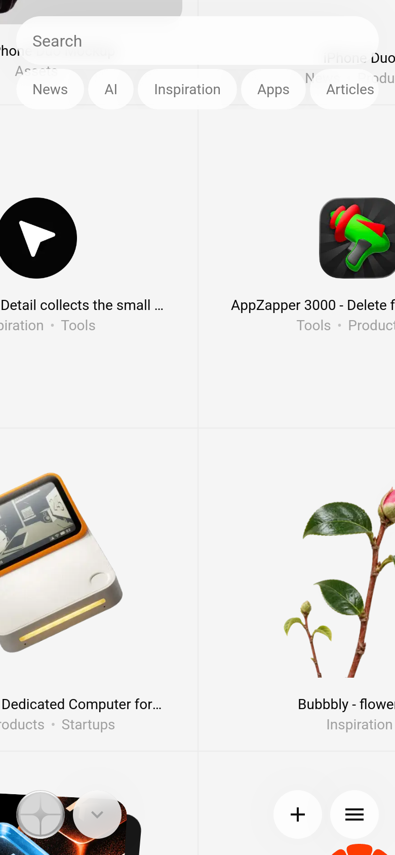 Homepage / Lander
