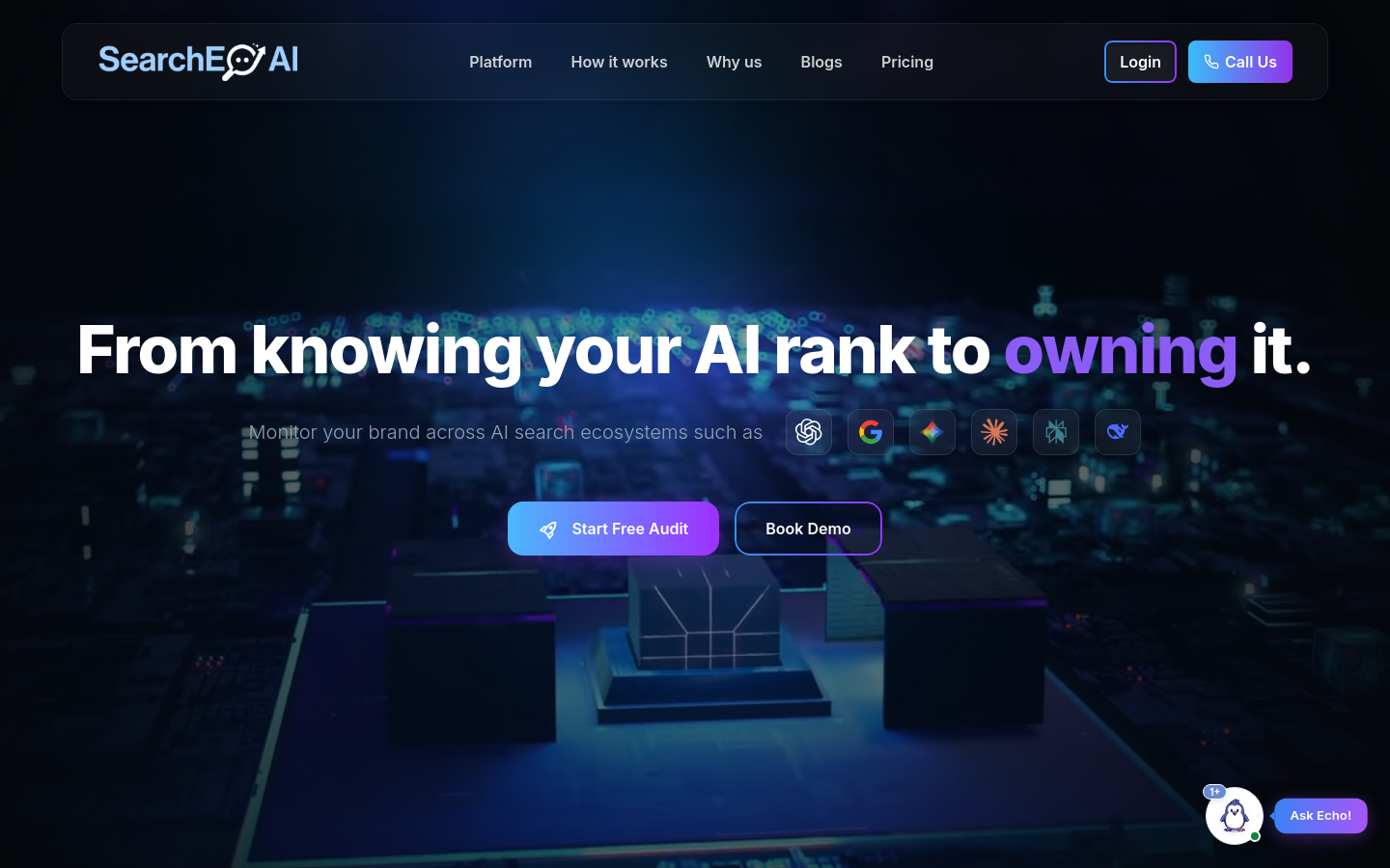 Captured Homepage / Lander